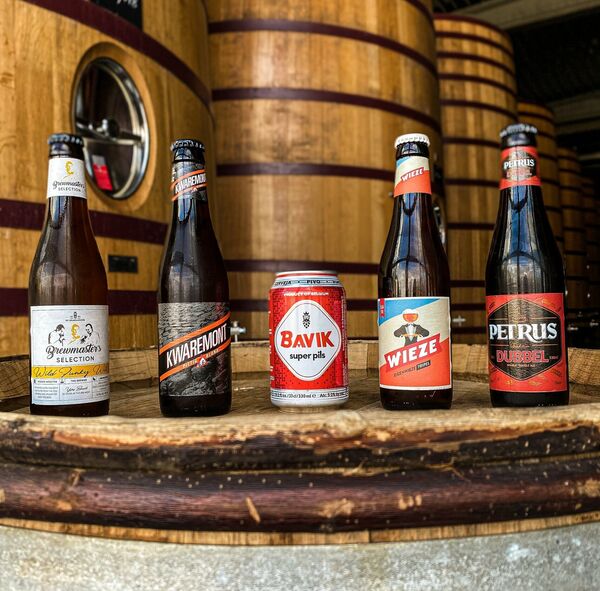 Unieke biertasting  tussen de foeders van Brouwerij De Brabandere.