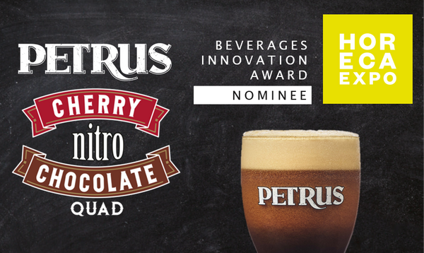 Petrus Nitro Cherry & Chocolate genomineerd voor de Beverages Innovation Award van Horeca Expo
