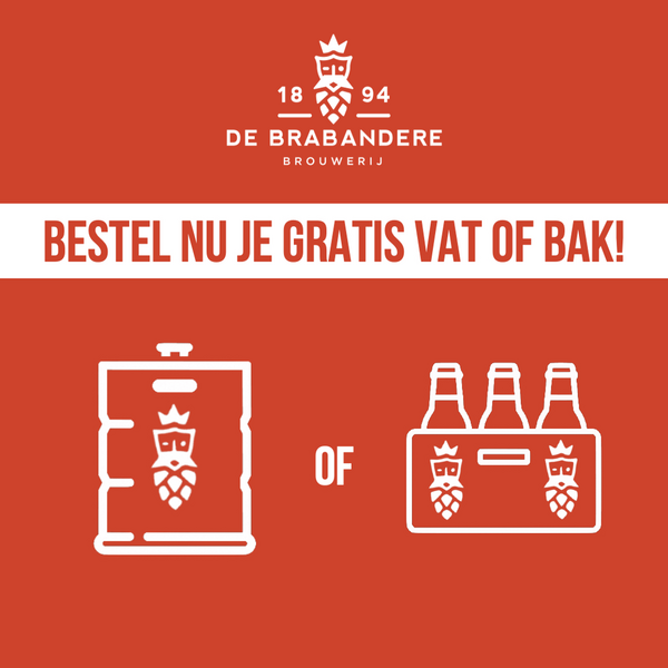 Brouwerij De Brabandere ondersteunt heropstart op 8 mei: gratis vat of bak voor horecazaken